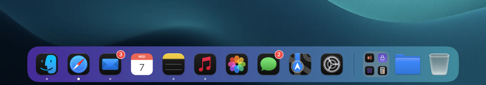 The Dockish dock in the your own gradient or image theme